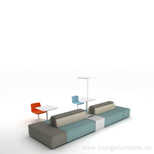 Modern design lounge fabric sofa for public area